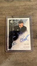 Bobby McMann 2023-24 SP Authentic Retro Future Watch Auto /699 RFWA-BM RC Leafs