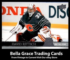 2020-21 Upper Deck David Rittich #686 Calgary Flames NHL Hockey 