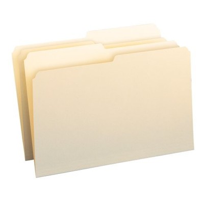 Smead SMD15320 Manila File Folders Legal 8.5''x14'' 0.75'' Exp 100/Box