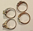 17 Vintage Rings Silver w Gems & More; 925, Taxco+; See Details; Women/Men; Age? — photo 5
