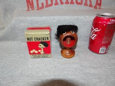 Vintage Wooden Gonk Nutcracker Screw Action Boxed - Never Used