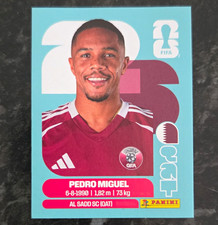 Panini FIFA World Cup 2026 Pedro Miguel Al Sadd SC Sticker QAT 7 Portrait