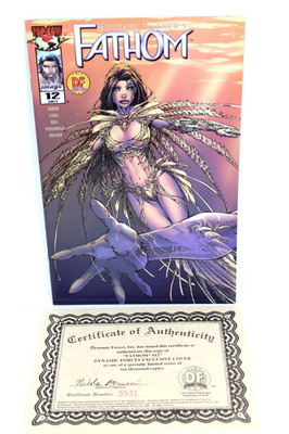 Fathom #12 Dynamic Forces DF Michael Turner Variant 2000 Top Cow/Image Comics F+