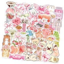 Aesthetic Sticker for Water Bottle Laptop Car Scrapbooking Journal Skateboard