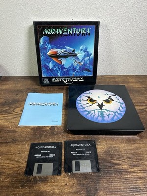 Aquaventura by Psygnosis for Commodore Amiga, Manual , Big Box, 1992