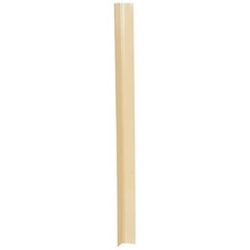 Zoro Select Corner Guard, Beige, 3"W X 4