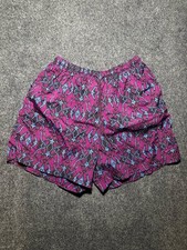 Vintage 90s Nike Swim Trunks Shorts Men  s Large White Tag Abstract Print 5  