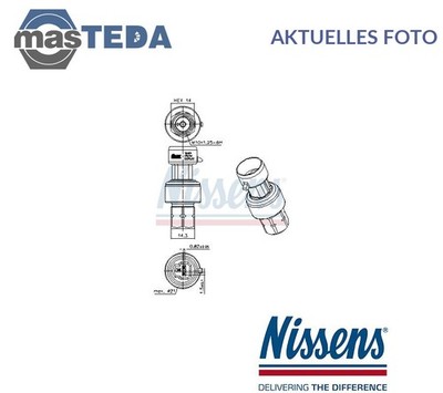 301024 DRUCKSCHALTER DRUCKSENSOR KLIMAANLAGE NISSENS FÜR CHEVROLET CRUZE