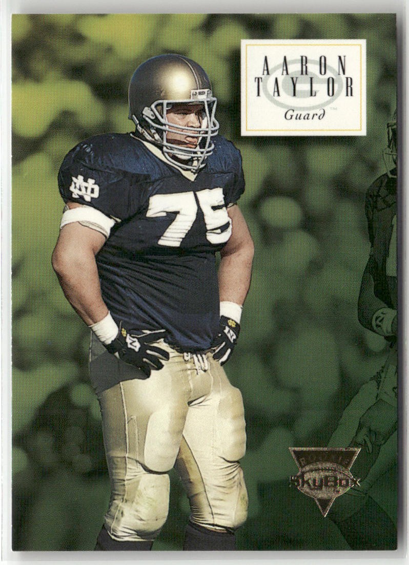 1994 SKYBOX PREMIUM #172 AARON TAYLOR GREEN BAY PACKERS RC