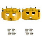 Pair 2 Disc Brake Caliper w/ Bracket for Ford F 150 2012 2020 Ford Lobo Front