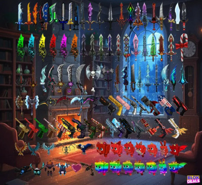 MURDER MYSTERY 2 100+ GODLY SET!!