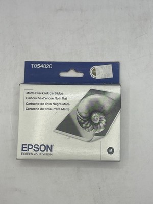 EPSON T054820 MATTE BLACK INK CARTRIDGE (FOR R800, R1800)