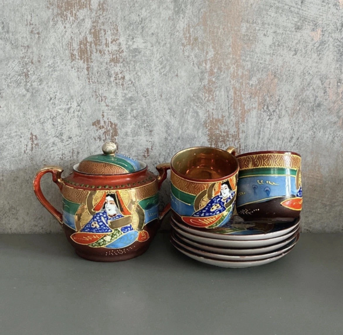 Japanese Tea Set - Antique Porcelain for sale | eBay UK