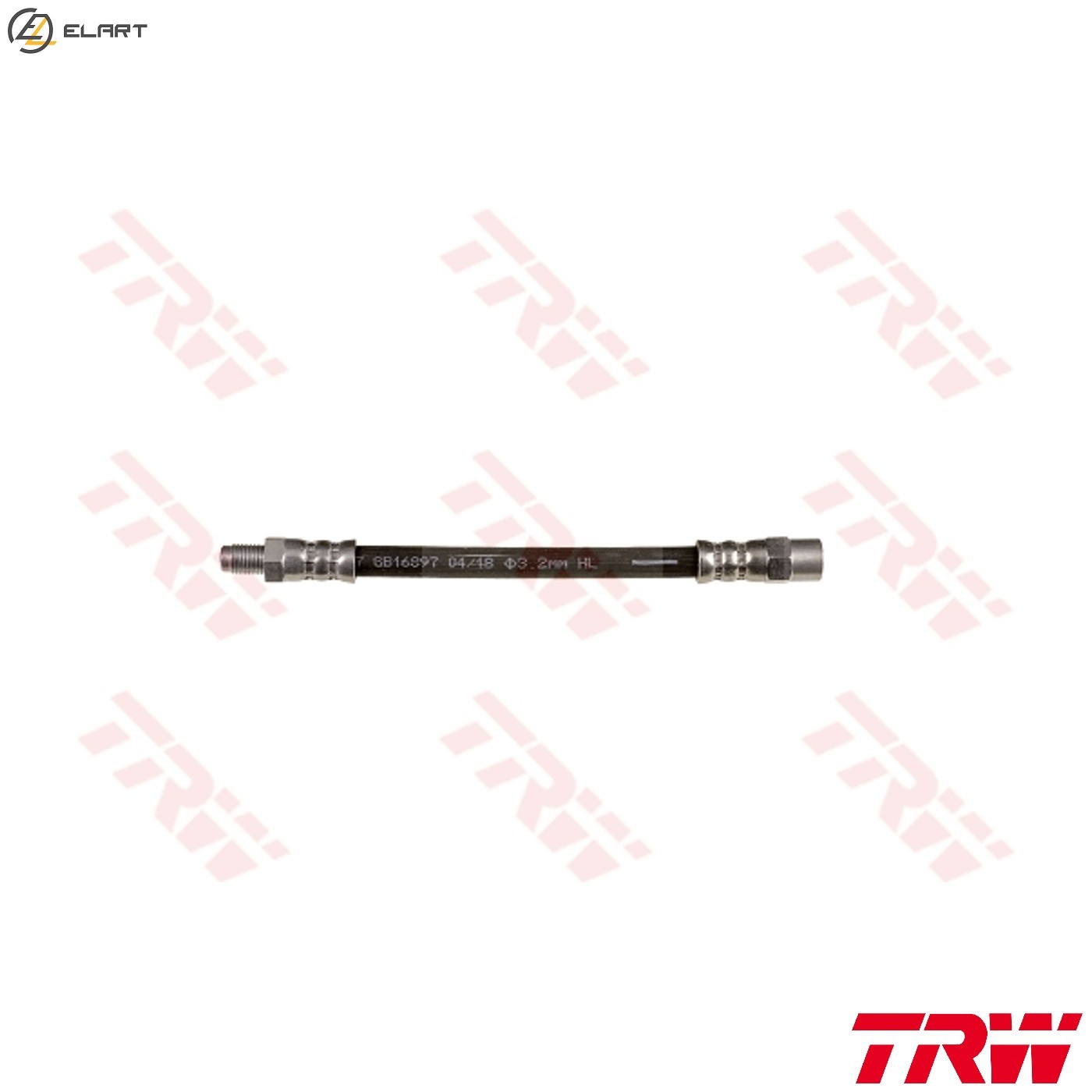 BRAKE HOSE PHB128 FOR VW ESCARABAJO FUSCA GOLF/III/Mk/Cabriolet/IV SCIROCCO 2.0L