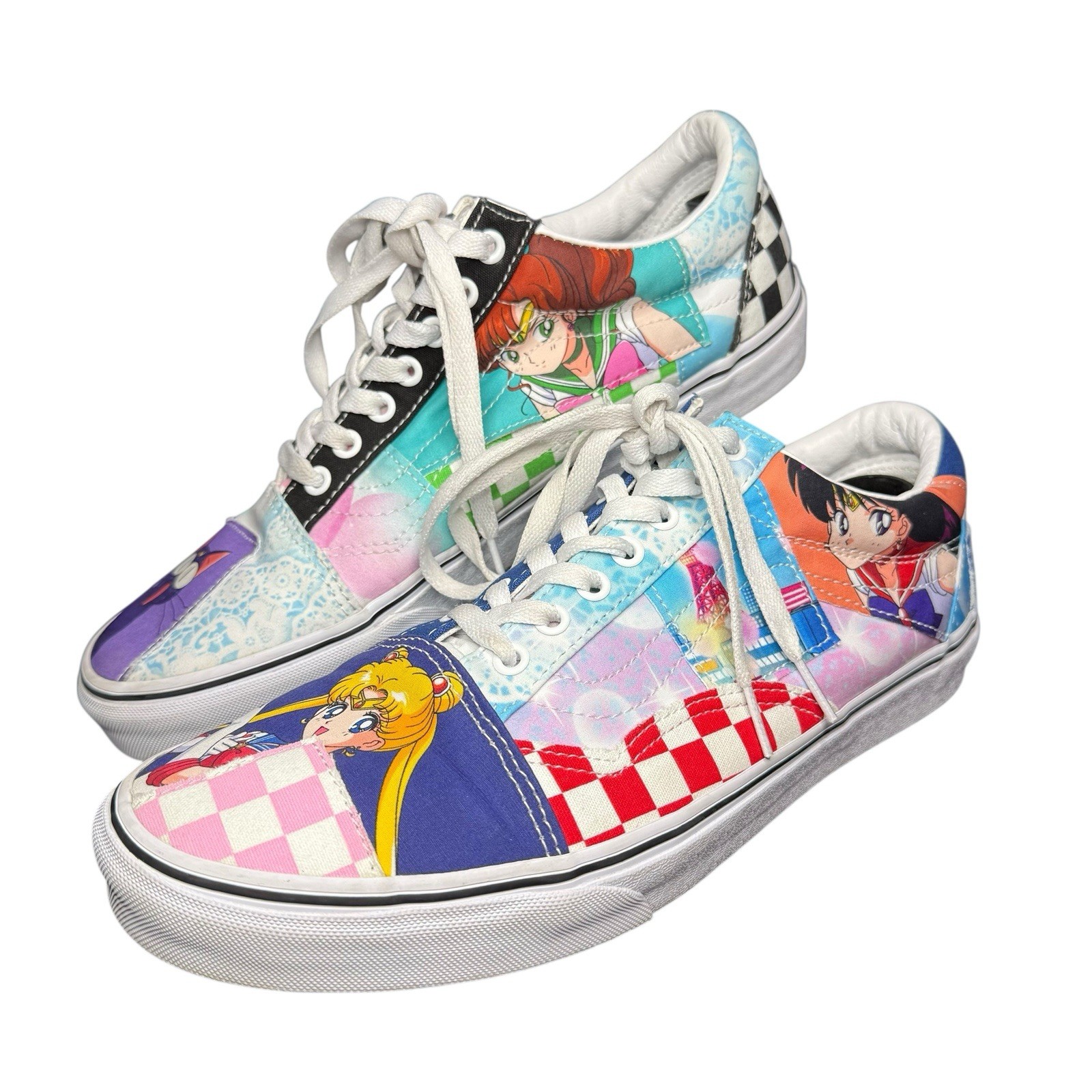 VANS Sailor Moon Old Skool “Pretty Patchwork” Men… - image 1