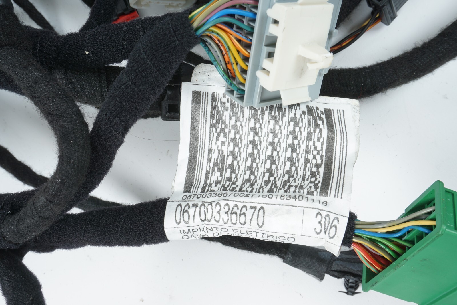 14 - 17 MASERATI QUATTROPORTE DASH DASHBOARD WIRE WIRING HARNESS OEM