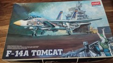 Academy 1/48 F-14A Tomcat Model Kit – Vintage – Complete – Mostly Sealed