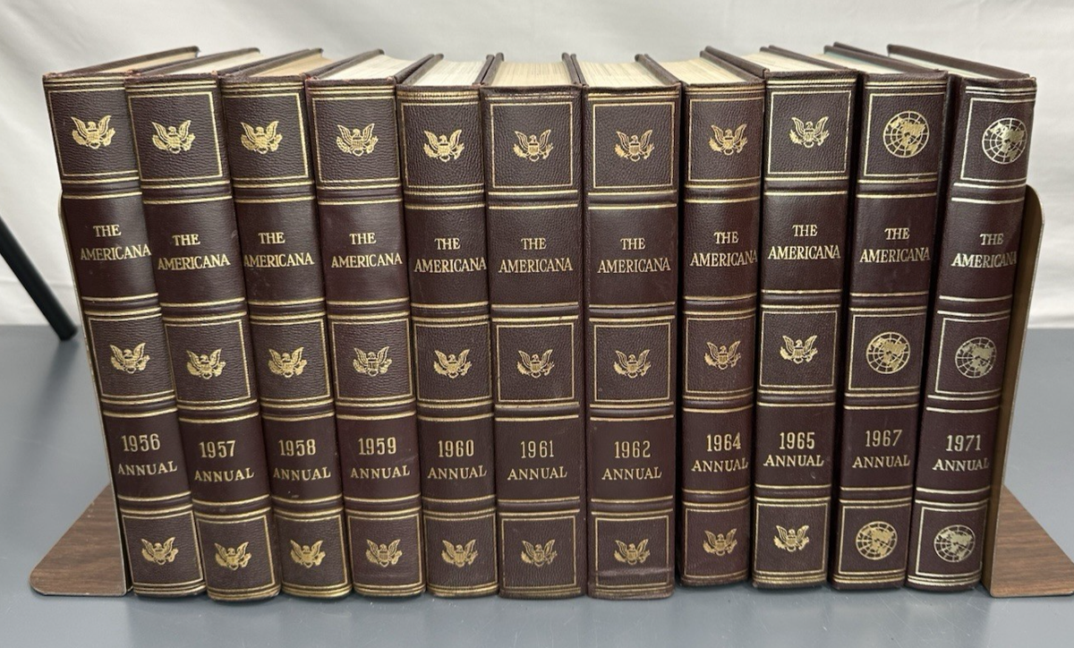 The Americana Annual Encyclopedia of Events | Incomplete / 56-62