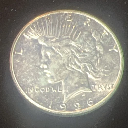 1926 S Peace Dollar $1 Silver Coin 0.9 Fineness Uncertified Ungraded Collectible