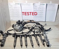Audi A5 8T 8F 2007 Diesel Fuel injection system set 0986435357 140kW GENUINE