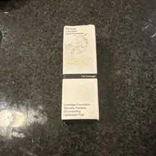 PHOERA Soft Matte Finish Liquid Foundation #101 Porcelain 1.0 fl oz 