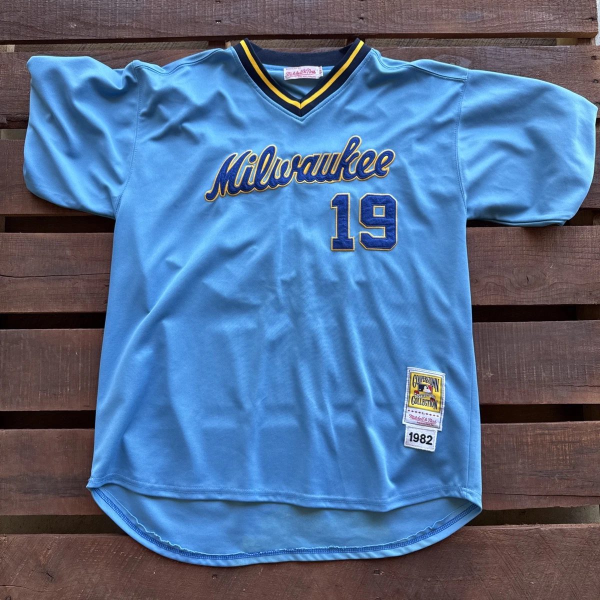 Mitchell & Ness Milwaukee Brewers Sports Fan Apparel & Souvenirs