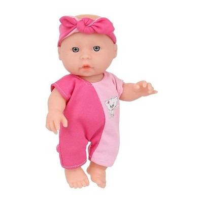 15 cm Lebensechte Baby Puppen Waschbar Vinyl Bebe Puppe Mit Overalls Realistisch