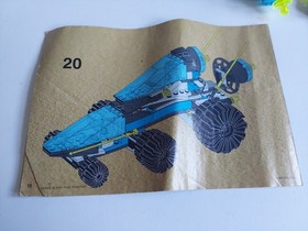 LEGO 1787 Unitron Space: Crater Cruiser largely complete w/ manual