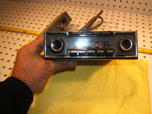 Mercedes Late W111,W109 Early R107 BECKER Europa GRAND prix STEREO 1 Radio & Amp - Bild 9 von 19