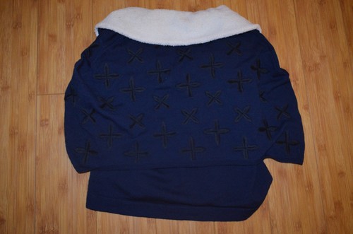 New Anthropologie "Outer Hebrides Capelette" Sweater Cardigan Jacket M RARE - Picture 4 of 5