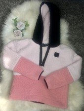 Under Armour Youth Girl MED Pink Pullover Hoodie School Warm