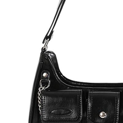 Borsa A Tracolla Donna Leopardata, Regolabile, Con Cinturino Extra
