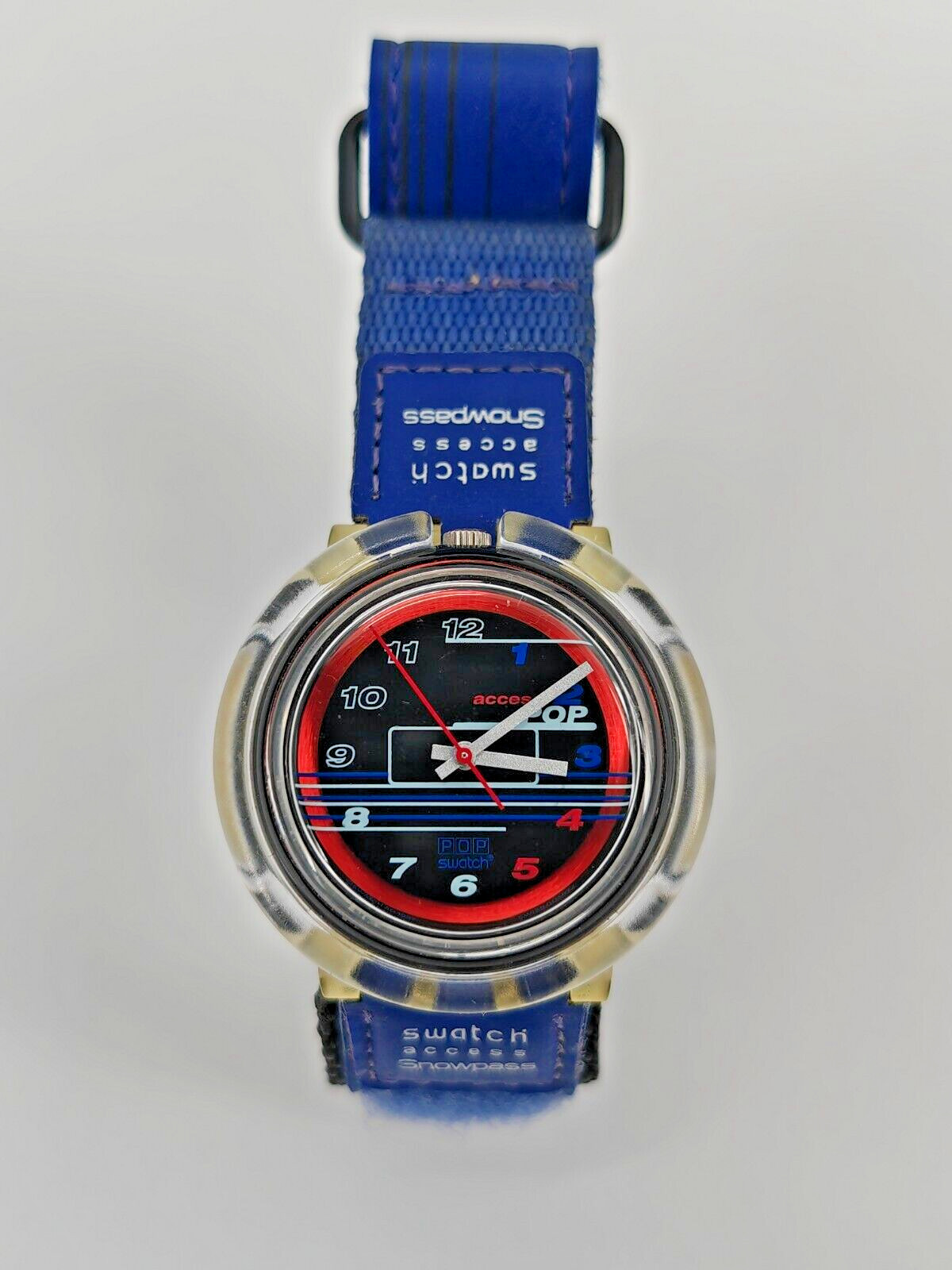 Swatch Keywatch Function Swiss Made Wristwatch Qu… - image 2