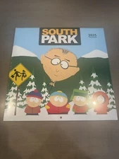 South Park 2025 Wall Calendar; Brand New; Sealed