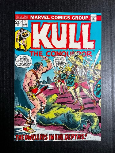 KULL THE CONQUEROR #7 March 1973 Vintage Marvel Comics
