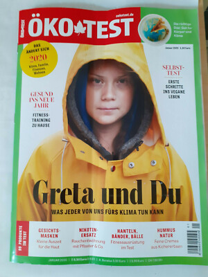 Ökotest Januar 2020. Greta und Du. Neu.