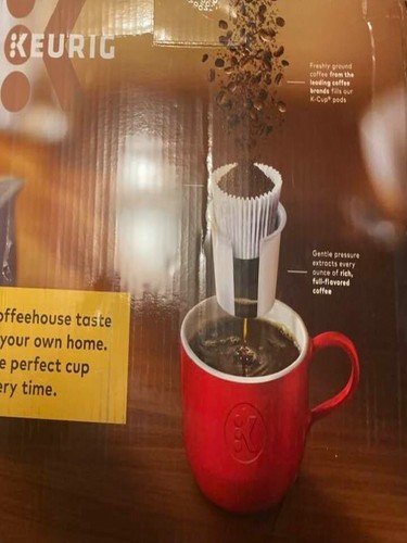 K-Cup Pod Coffee Maker, Matte Black 