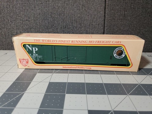 Coche de caja escala HO IHC Northern Pacific 50' NP #8130 vintage nuevo | Zustand: New