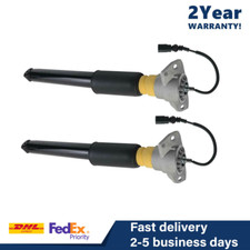 2PCS Rear Shock Absorber Struts For Audi A6 C7 S6 A7 S7 RS7 3.0TDI quattro 12-18