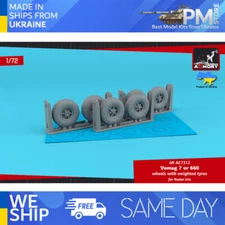 Armory AC7312 - 1/72 - Vomag 7 or 660 wheels. Accessories for Roden model kit