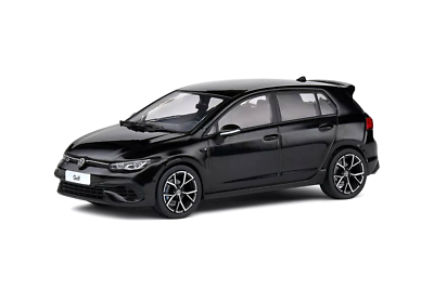 1/43 Volkswagen Golf VIII R 2022 (Black) Diecast Model Car by