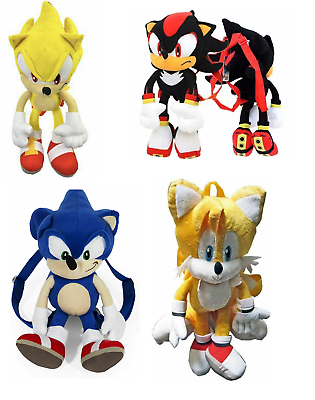  Sonic The Hedgehog Doll Plush Backpack - Shadow