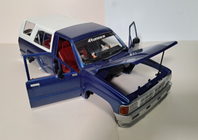RC4WD 4RUNNER RC 限定版 RC4WD 1985 Toyota 4Runner Hard Body Complete Set (Black)-Z-B