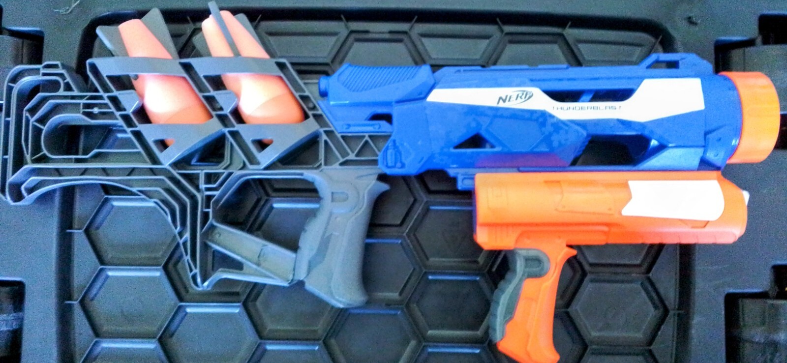 NERF N Strike Elite ThunderBlast Blue Blaster