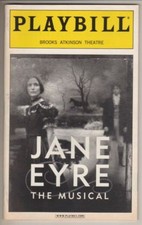"Jane Eyre"   Playbill   2001  Marla Schaffel  &  James Barbour