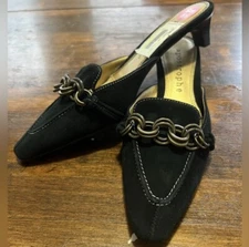 apostrophe Pointed Toe Mules Pippa Style Size 5.5 MSRP $40