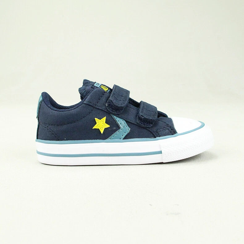 komponist Solrig mastermind Converse Toddlers/Infants Star Player Ev 2 Ox Trainers in Blue UK  4,5,6,7,8,9,10 | eBay