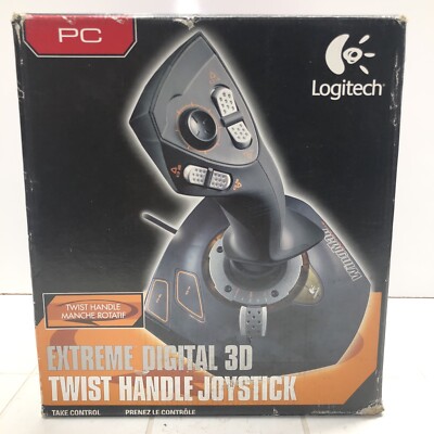 LOGITECH WINGMAN 3D Extreme PC / MAC. Gaming joystick controller  retro