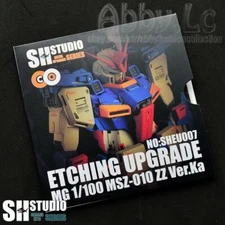 for MG 1/100 MSZ-010 ZZ ver ka SH Studio Details Add on Part Etch Sheet Part I