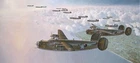 Keith FERRIS THE CIRCUS OUTBOUND Limited Edition Print Airplane World War B-24D